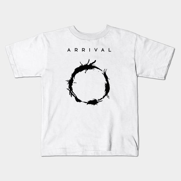 Arrival Kids T-Shirt by visualangel